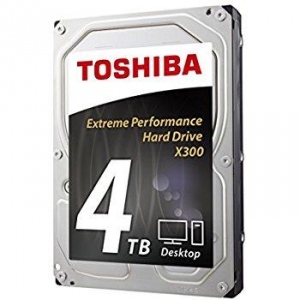 HDD Toshiba X300, 4TB, SATA 6.0 Gb\s, 7200RPM, 128MB, 3.5 Inch