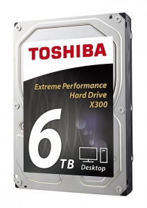 HDD Toshiba X300, 6TB, SATA 6.0Gb\s, 7200RPM, 128MB, 3.5 Inch