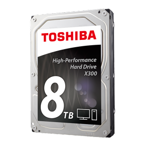 HDD Toshiba X300, 8TB, SATA 6.0Gb\s, 7200RPM, 128MB, 3.5 Inch