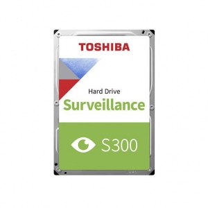 HDD Toshiba S300 Surveillance 1TB SATA III 64 MB 5400 Rpm 3.5 Inch