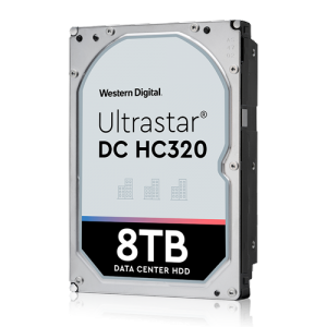 HDD Server Western Digital Ultrastar DC HDD HC320 (3.5â€™â€™, 8TB, 256MB, 7200 RPM, SAS 12Gb/s, 512E SE), SKU: 0B36400