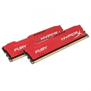 Kit Memorie Kingston HyperX FURY 16GB (2x8GB) DDR4 2133 MHz CL14 RED