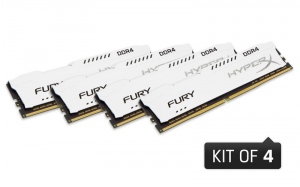 Kit Memorie Kingston HX421C14FW2K4/32 HyperX FURY 32GB (4X8GB) DDR4 2133 MHz CL14 