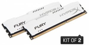 Kit Memorie Kingston HX424C15FWK2/32 HyperX FURY 32GB (2X16GB) DDR4 2400 MHz CL15 