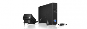 IcyBox External 3,5-- HDD Case SATA III, USB 3.0, Black