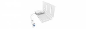 IcyBox mini Docking station for 2,5-- SATA HDD/SSD, USB 3.0 4-in-1, LED