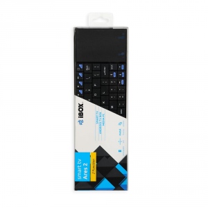 Tastatura Wireless I-Box  Ares 2  SMART TV + TOUCHPAD, Negru