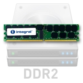 8GB DDR2-667 ECC DIMM KIT (2 X 4GB) CL5 R2 FULLY BUFFERED  1.8V