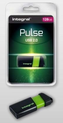 Memorie USB Integral flashdrive Pulse 128GB USB 2.0 negru