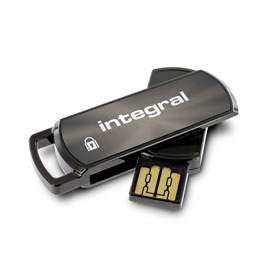 Memorie USB Integral Secure 360 32GB USB 2.0 Negru