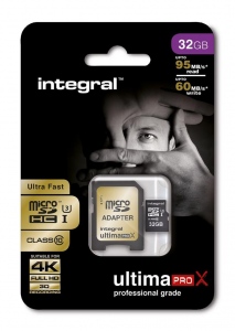 Card de Memorie Integral UltimaProX 32GB Black