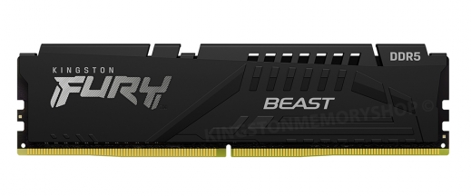 Memorie Kingston 32GB DDR5 4800MHz DDR5 CL38 DIMM FURY Beast Black KF548C38BB-32