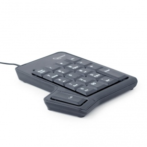 Tastatura Numerica Cu Fir Gembird USB, Negru