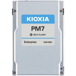 SSD Enterprise Mixed Use KIOXIA PM7-V 6.4TB SAS-4 Single/Dual port, BiCS Flash TLC, 2.5