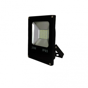 ART External lamp LED 20W,SMD,IP65, AC80-265V,black, 4000K-W