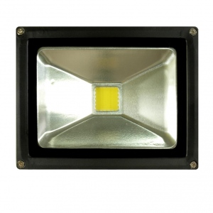 ART External lamp LED 20W,IP65,AC80-265V,black, 4000K-white