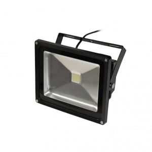 ART External lamp LED 30W,IP65,AC80-265V,black, 4000K- white