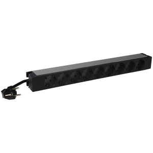 Legrand PDU 19-- 9 outlets German standard, 3m power supply cord with 16A