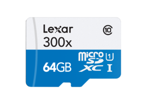 Card De Memorie Lexar 64GB Micro SDXC + adaptor SD Clasa10 