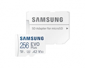Card memorie Samsung MB-MC256KA/EU, Micro-SDXC, EVO Plus (2021), 256GB, 