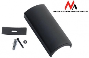 Maclean MC-514 Cable Wire Cover Black For TV Bracket Stand Strip Tidy Hide Cable