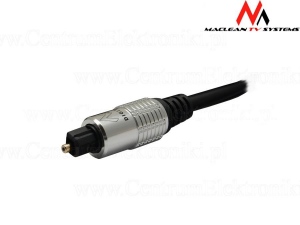 Maclean MC-549 Optical fibre cable 2,5m Toslink T-T