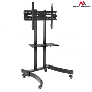 Suport TV Maclean MC-739 Mobile Floor Stand Trolley w/ Mounting Bracket max 32-65-