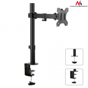 Maclean MC-752 Monitor desk bracket 13-32-- 8kg vesa 75x75, 100x100 single arm