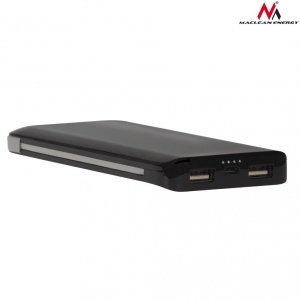 Maclean MCE140B Powerbank 8000mAh built in cable,  3 USB max 2,4A