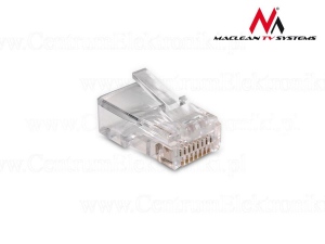 Maclean MCTV-663 100x RJ45 8P8C Modular End Plug Connector