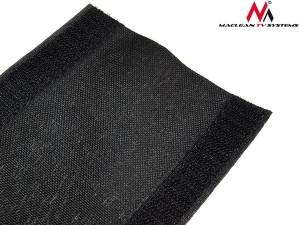 Maclean MCTV-677 B  Black Velcro Cable Sock Cable Organizer 2m 105mm
