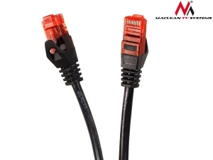 Maclean MCTV-743 Patchcord UTP cat6 Cable plug-plug 5m black