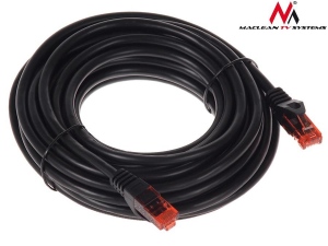 Maclean MCTV-756 Patchcord UTP cat6 Cable plug-plug 7,5m black