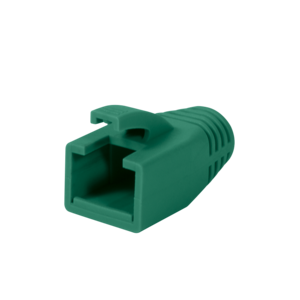 LOGILINK - Strain Relief Boot 8.0 mm for Cat.6 RJ45 plugs, green