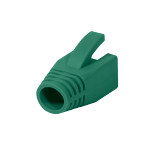 LOGILINK - Strain Relief Boot 8.0 mm for Cat.6 RJ45 plugs, green