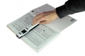 SCANLINE NET - Portable color scanner with WIFI for A4 and smaller documents,