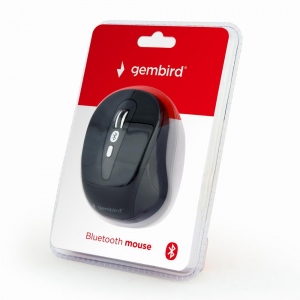 Mouse Wireless Gembird 6-button Bluetooth Optical, Negru