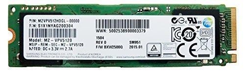 SSD Samsung NVMe SM951 512GB M.2 PCIe 3.0