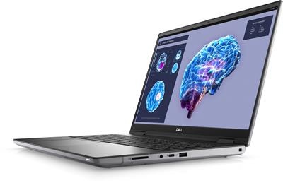 Laptop Dell Precision 7680 Intel  Core i7-13850HX 16 GB DDR5 512 GB SSD nVidia RTX 2000 Windows 11 Pro Grey