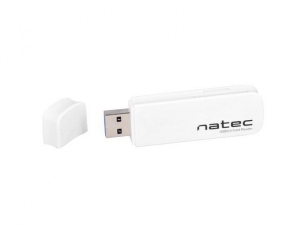 Natec Mini Card Reader SCARAB SD/Micro SD, USB 3.0 White