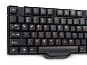 Natec Keyboard GENESIS R11 GAMING Black-Orange USB RUS (Russian Layout)