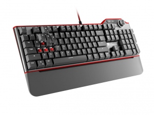 Keyboard GENESIS RX85 gaming, wired, mechanical, KALIH RED, US layout