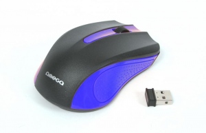 Mouse Wireless Omega OM0419BL Optic Albastru