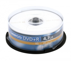 Omega  DVD-R 4.7GB 16x CAKE 25