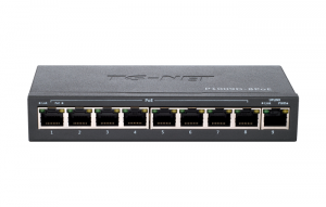TG-Net Switch 9 10/100BaseT Ports (8 PoE , 120W, 48V, 2.5A)