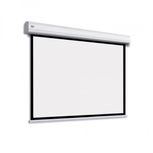 Ecran Proiectie Adeo Electric Max One 5000 mm latime vizibila, disp in format 4:3, 16:10, 16:9, alb mat, fara margine neagra, incl telecomanda cu fir, optional margine neagra