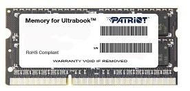 Memorie Ultrabook SODIMM Patriot 4 GB DDR3 1333MHz