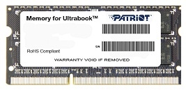 Memorie Laptop Patriot DDR3 4GB 1600 MHz 