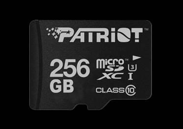 Card De Memorie Patriot MICRO SDHC 256GB LX SERIES UHS-I U3 Clasa 10 