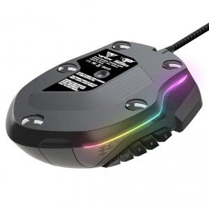 Mouse Cu Fir Patriot Viper V570 Blackout Laser, Negru